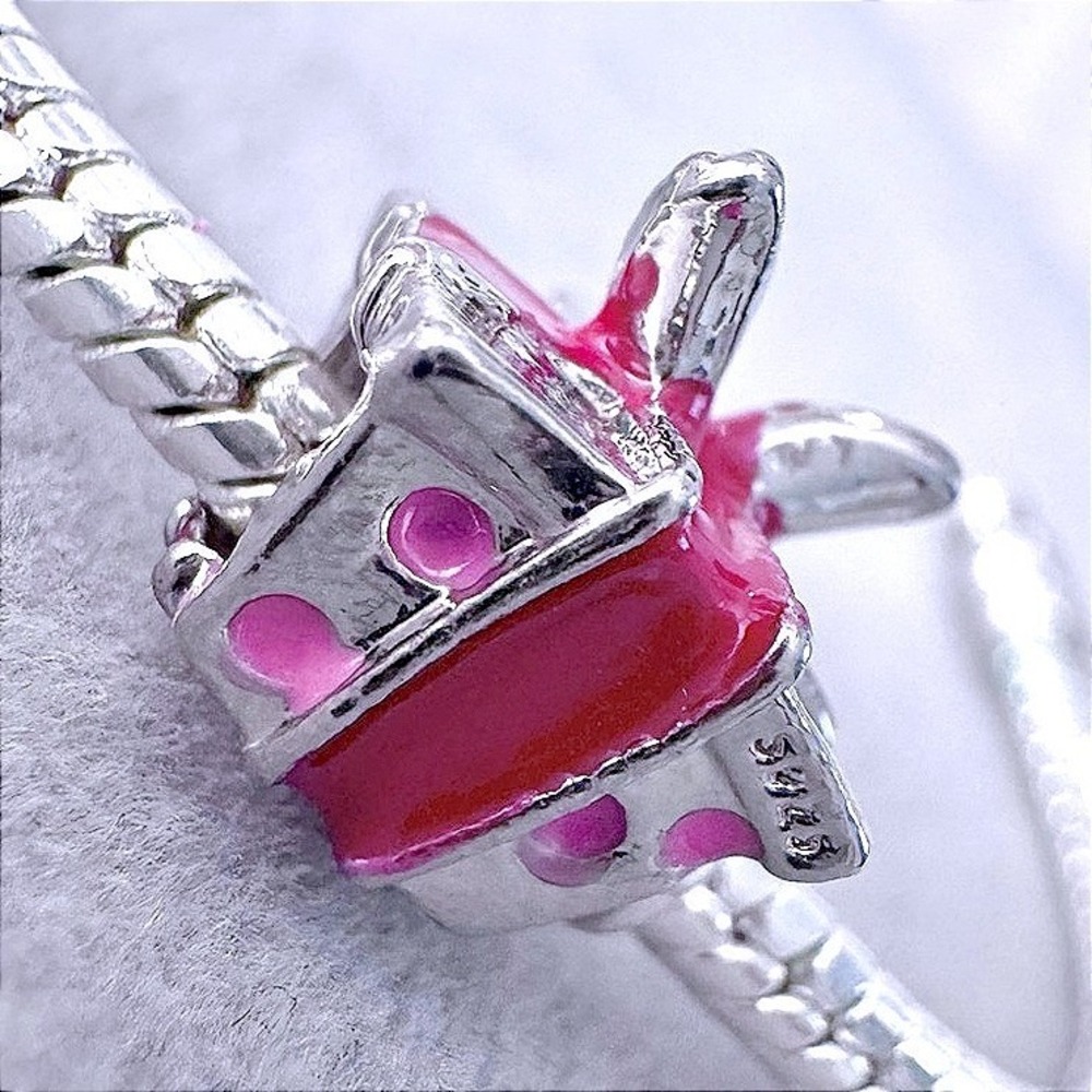 Gift‎ Christmas Present Charm fits PANDORA
